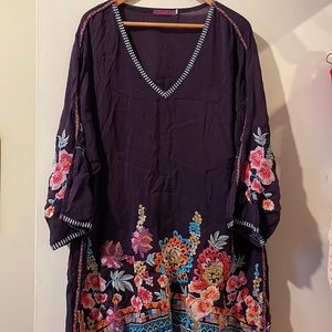 Johnny Was Tunic with Embroidery